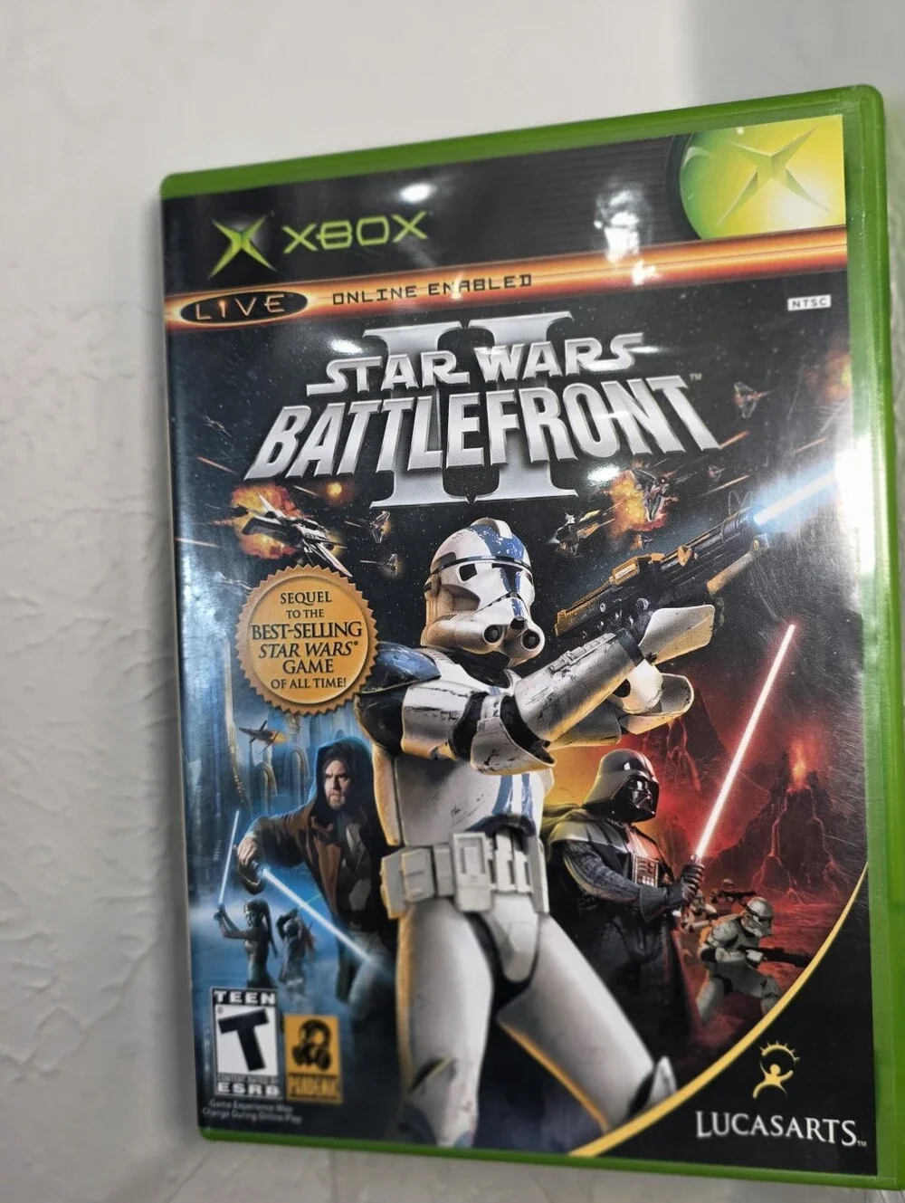 Star Wars Battlefront 2 Microsoft Xbox CIB Complete w/ Manual Video Game